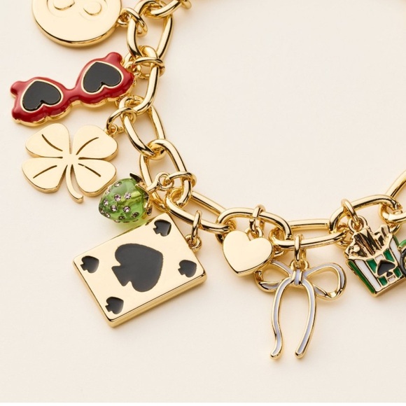 Kate Spade New York x Target Mixed Novelty Chunky Charm Bracelet - Picture 2 of 6